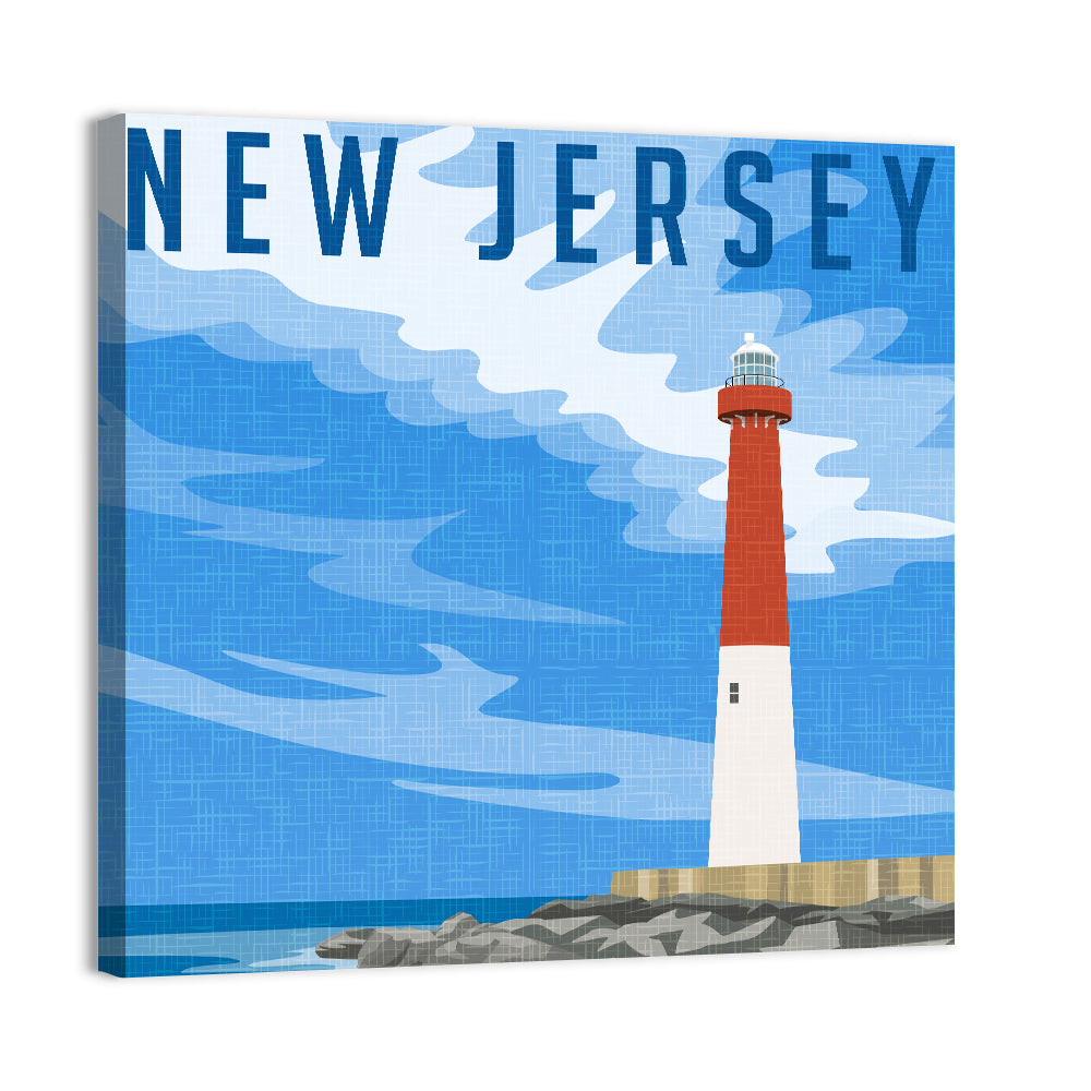 New Jersey Travel Poster Wall Art