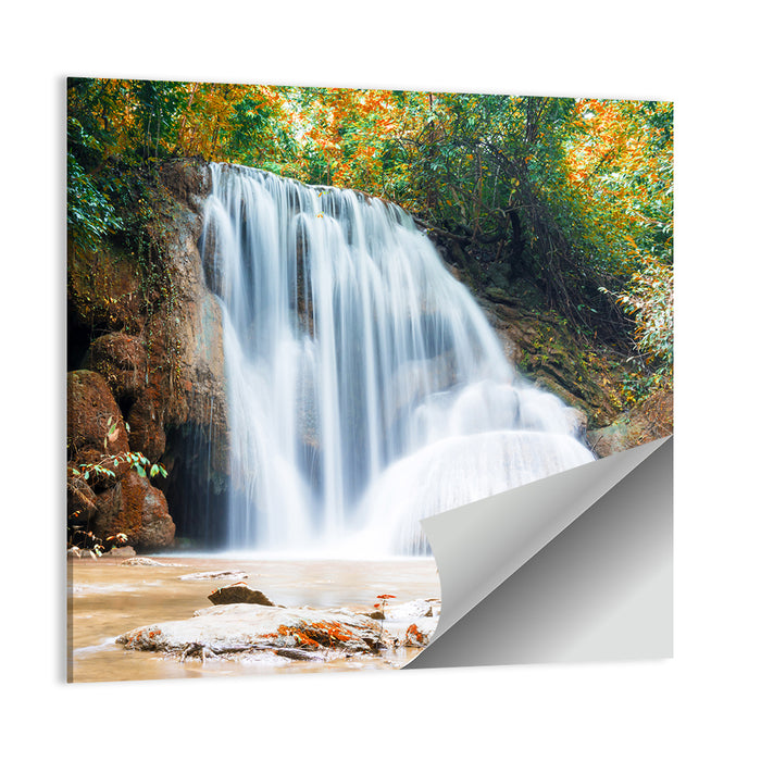 Planthong Waterfall Phuphaman Thailand Wall Art as a poster print
