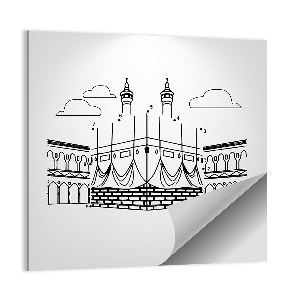 Khana e Kaaba Artwork Wall Art