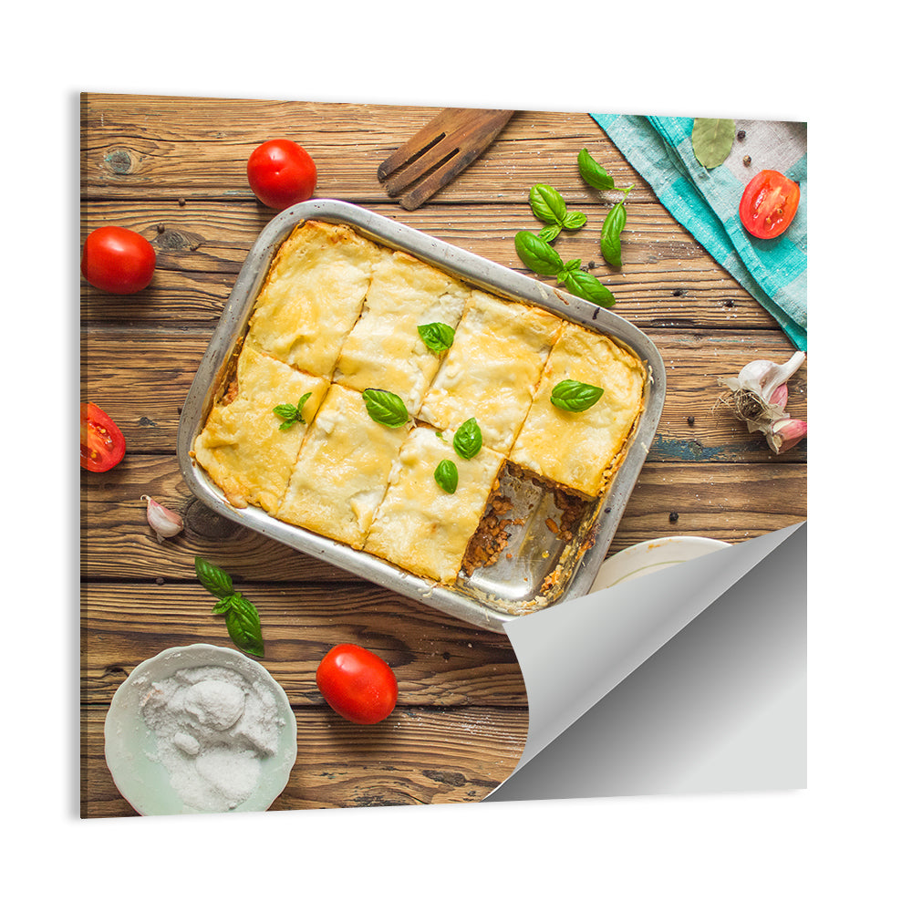 Homemade Lasagna Wall Art