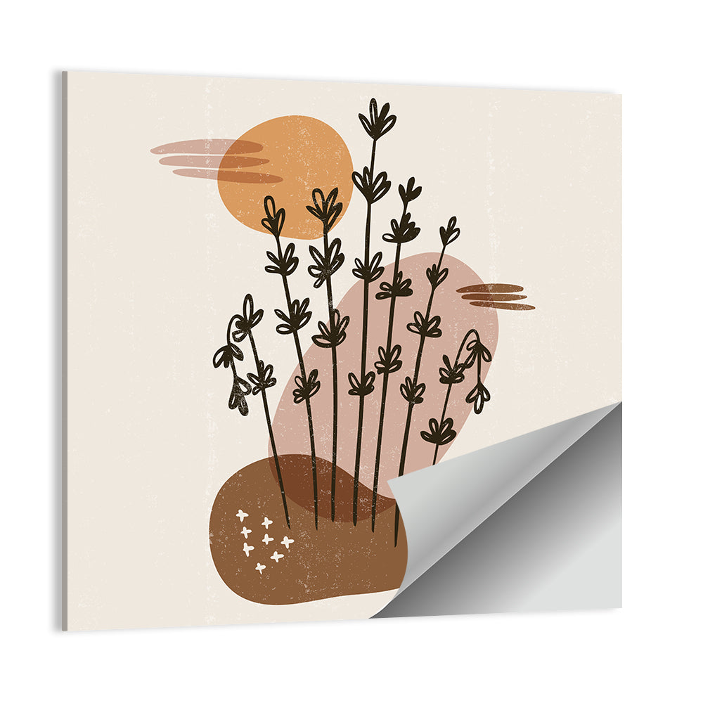 Botanical Boho Minimalist Wall Art