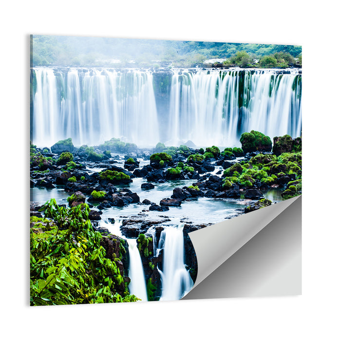 Iguazu Falls Cascades Wall Art as a poster print