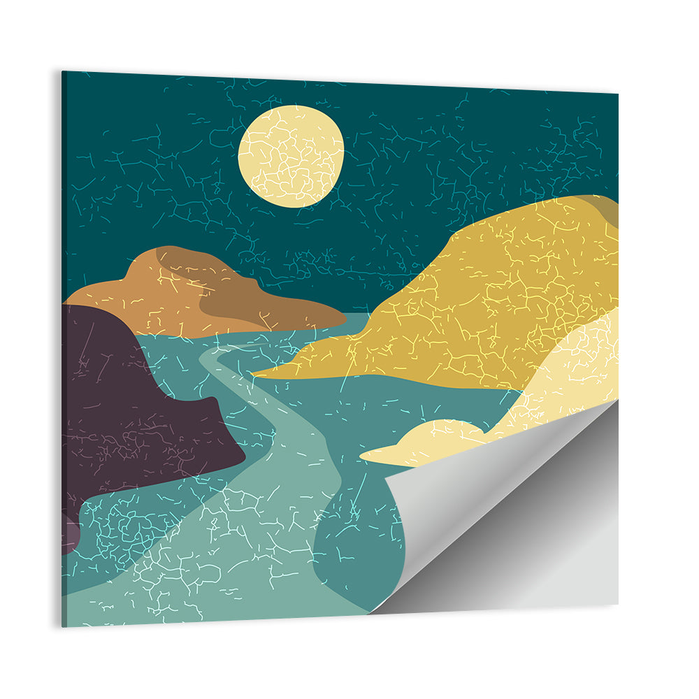 Minimalist Mountain Wall Art