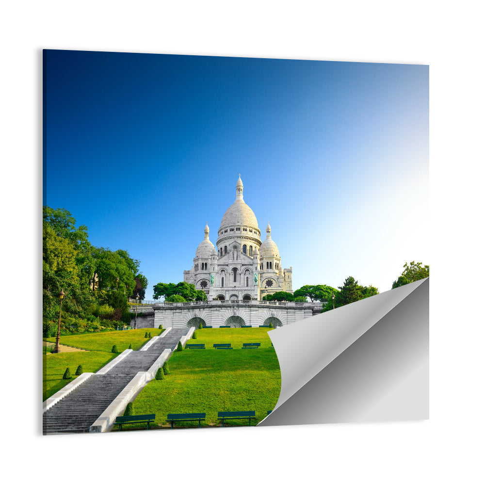 Basilica Sacre Coeur In Paris Wall Art
