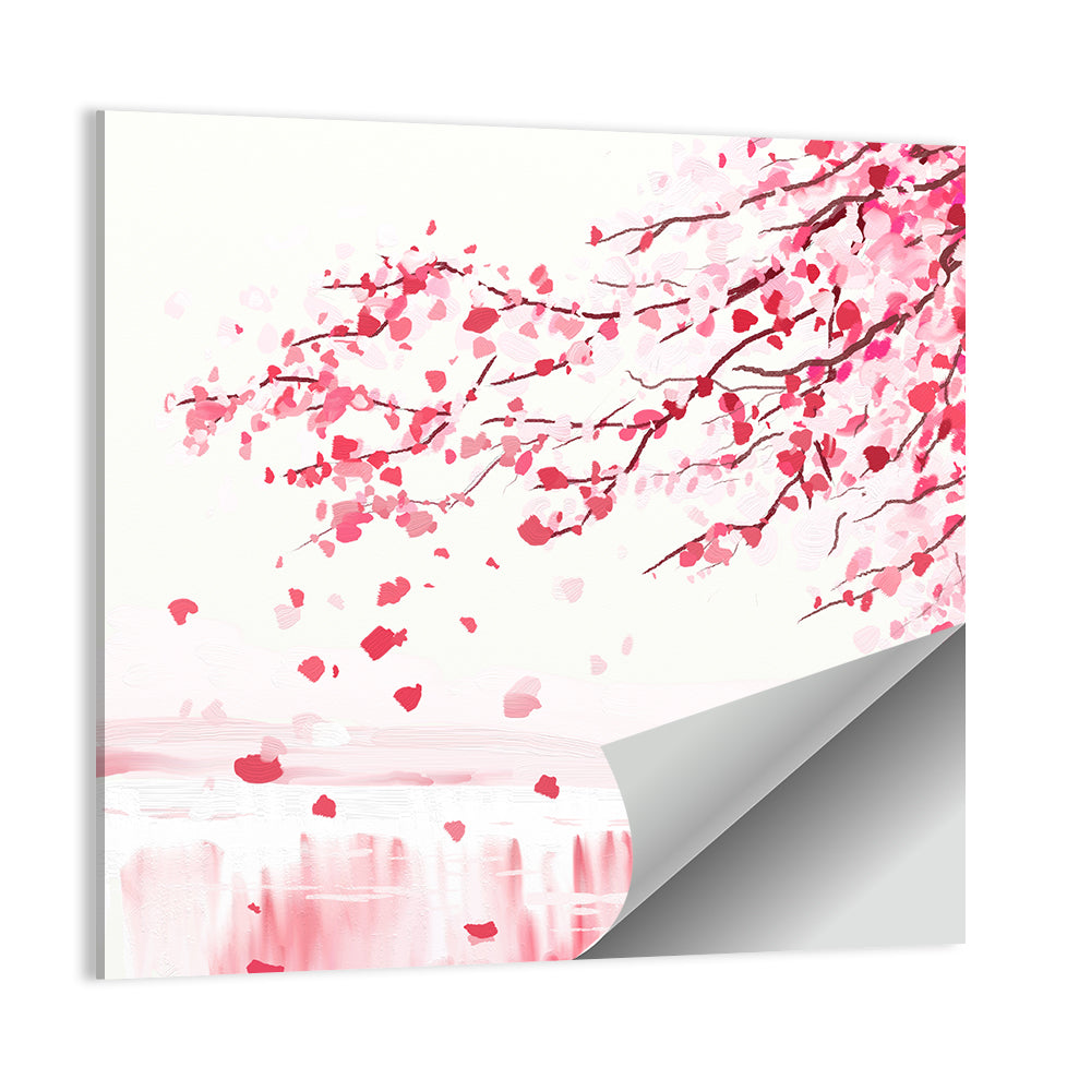 Japanese Cherry Tree Wall Art