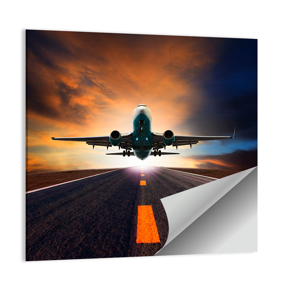 Passenger Jet Plane Wall Art