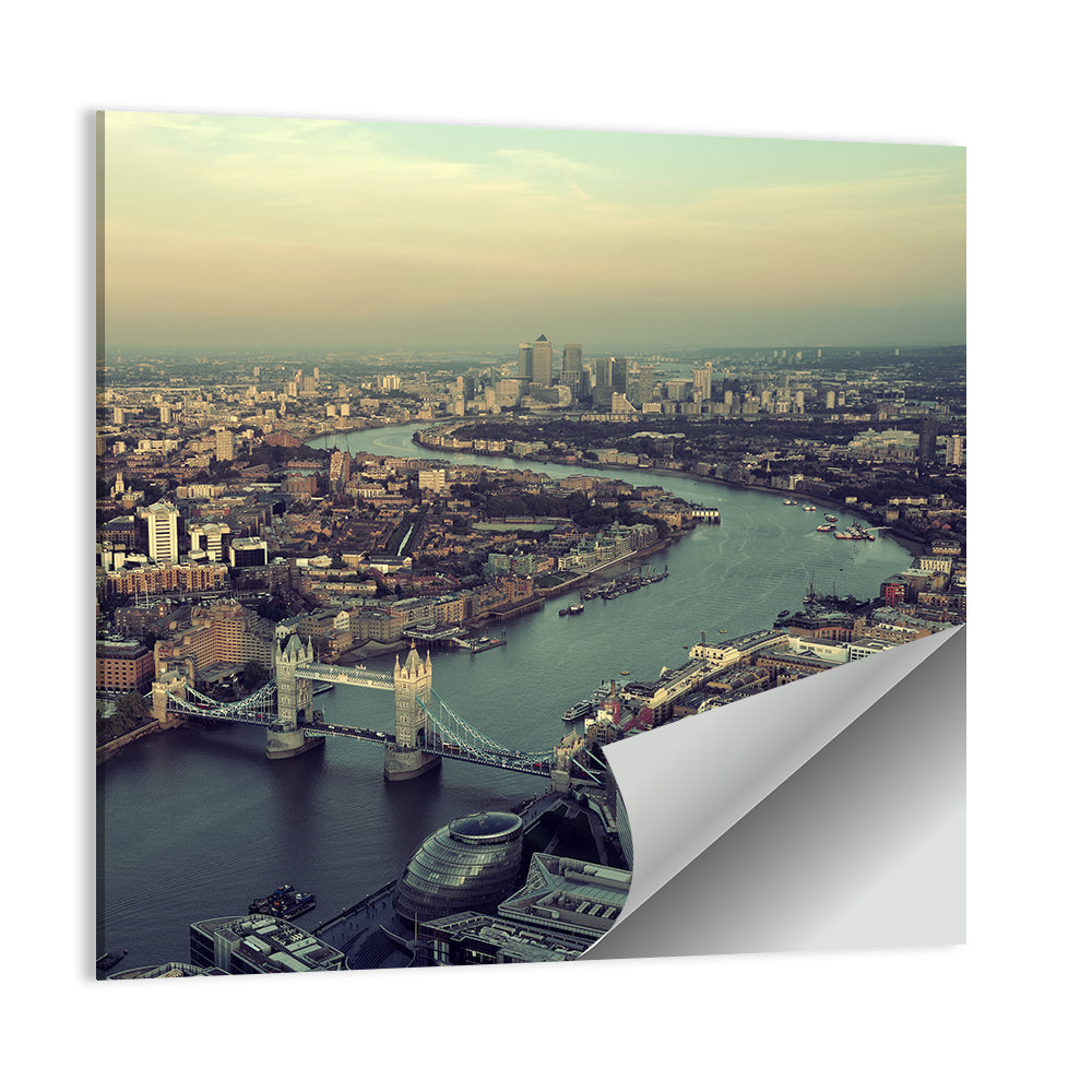 London Rooftop View Wall Art