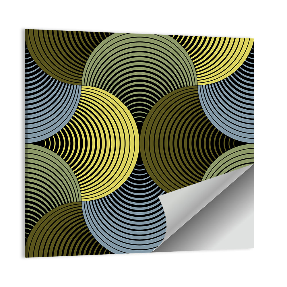 Ornate Geometric Petals Grid I Wall Art