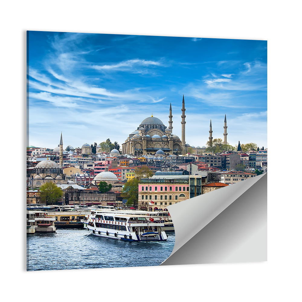 Istanbul Cityscape Wall Art