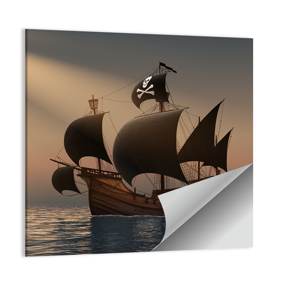 Pirate Ship Artwork Wall Art