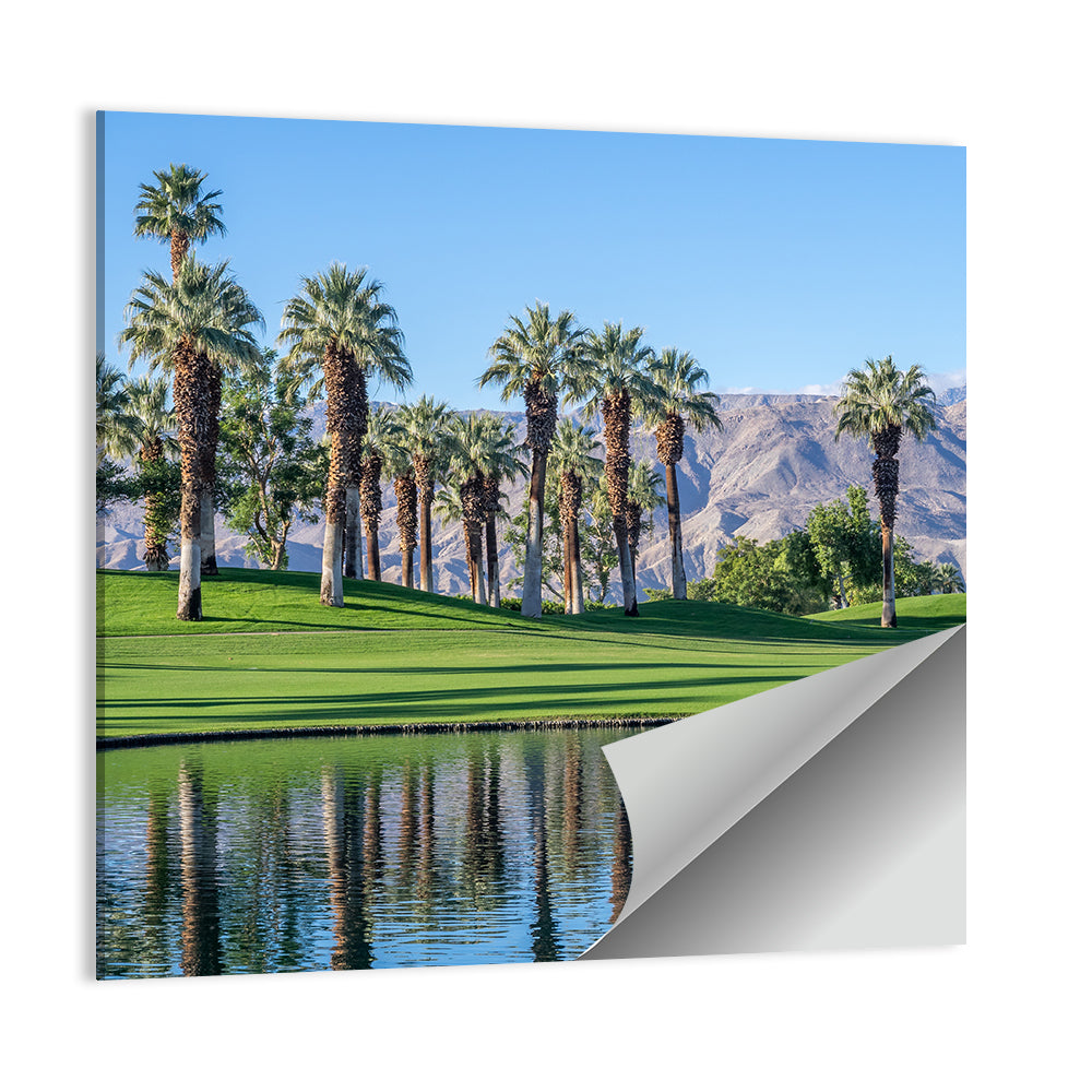Golf Course In Palm Desert California Wall Art