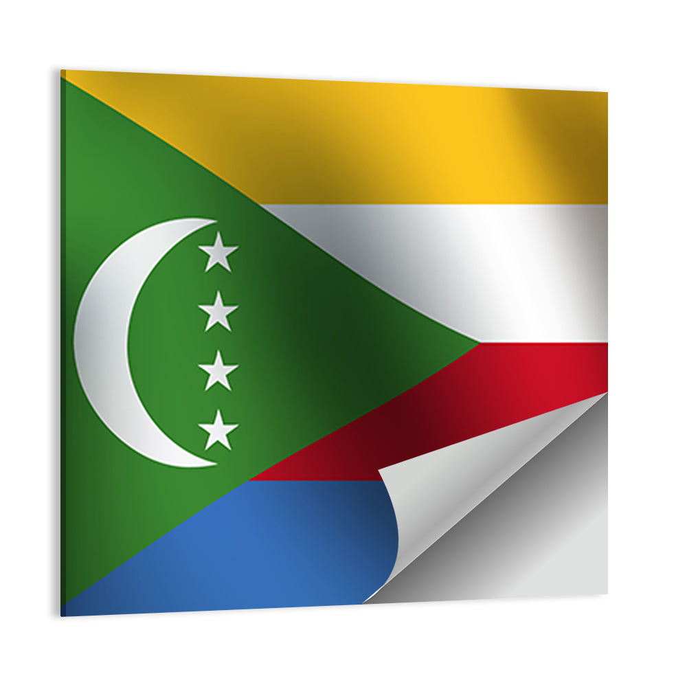 Flag of Comoros Wall Art