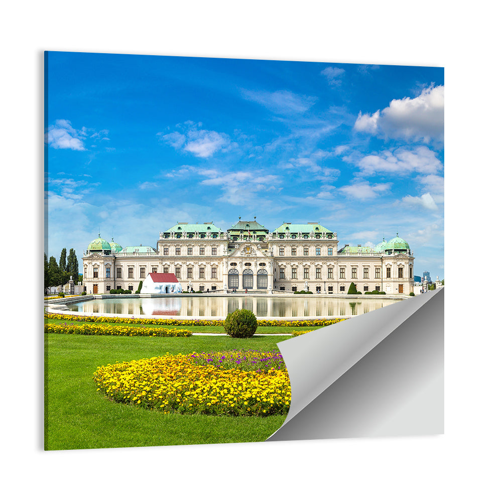 Belvedere Palace In Vienna Wall Art
