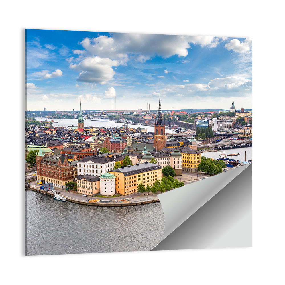 Old Town Gamla Stan In Stockholm Wall Art