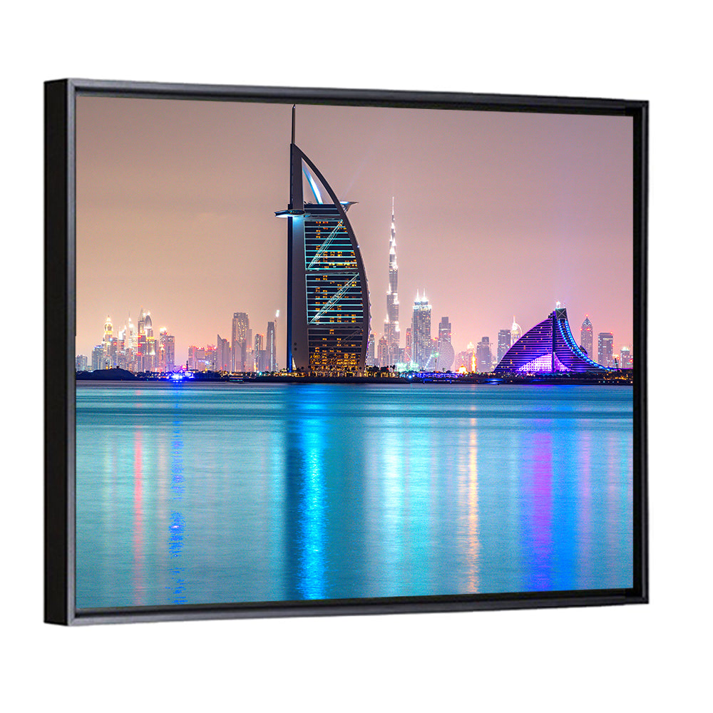 Dubai Skyline Wall Art