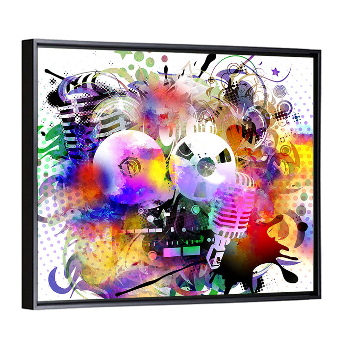 Glamour Music Pop Wall Art