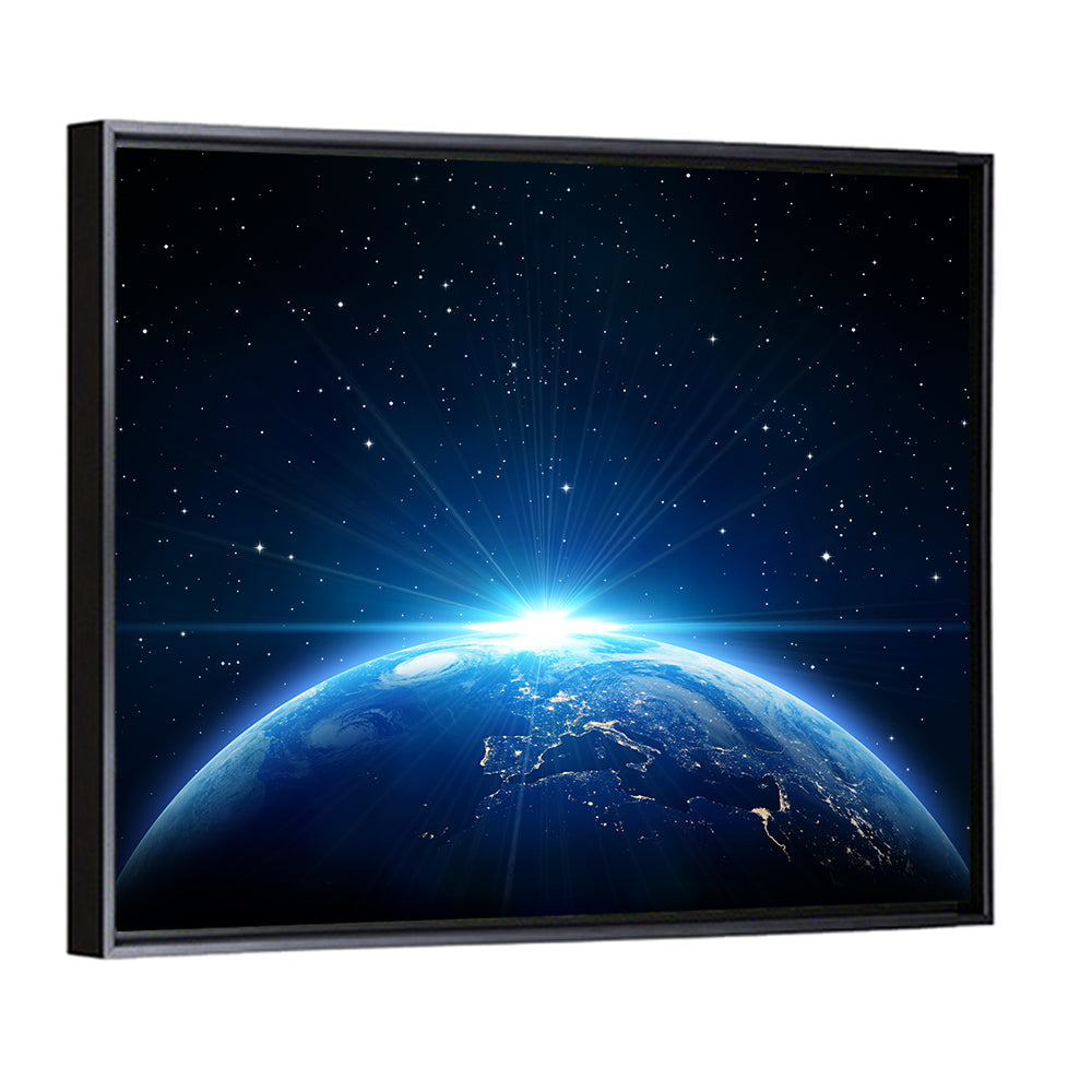 Earth From Space Wall Art