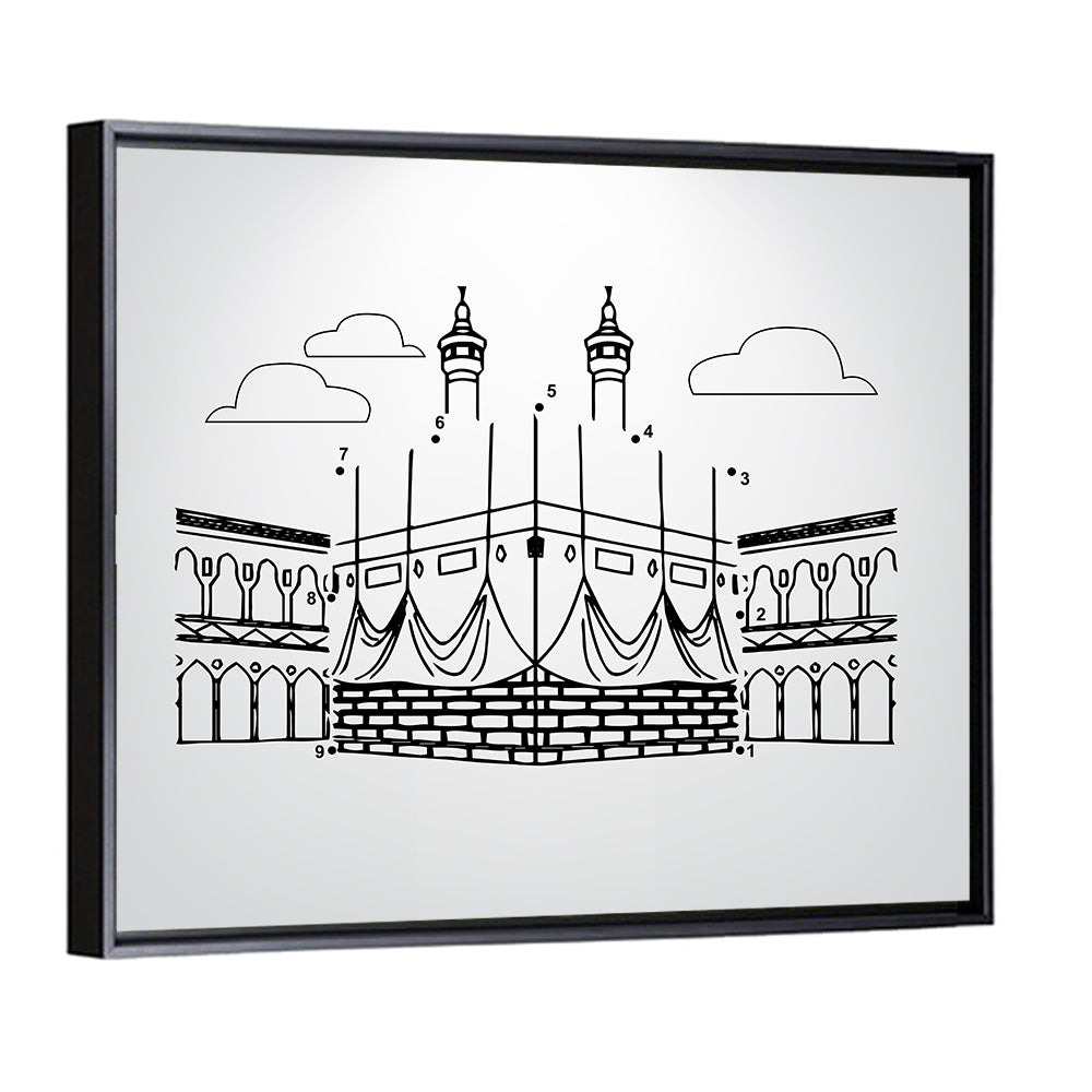 Khana e Kaaba Artwork Wall Art
