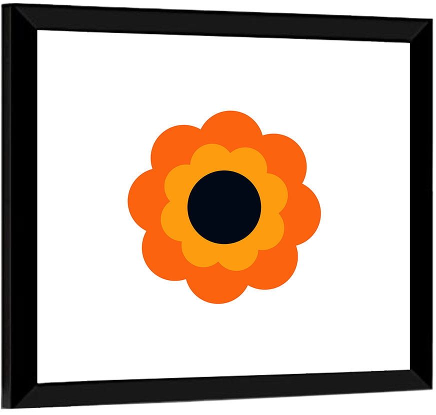 Sunflower Abstract Wall Art