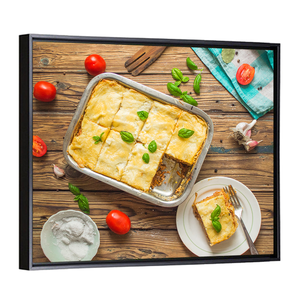 Homemade Lasagna Wall Art