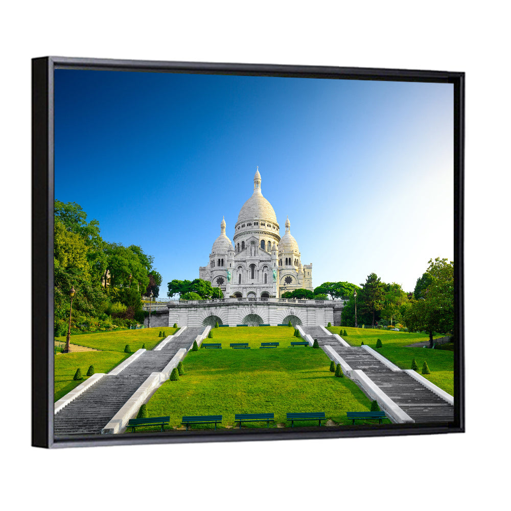 Basilica Sacre Coeur In Paris Wall Art