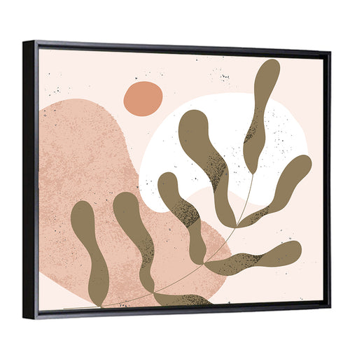 Asymmetrical Botanical Branch Wall Art
