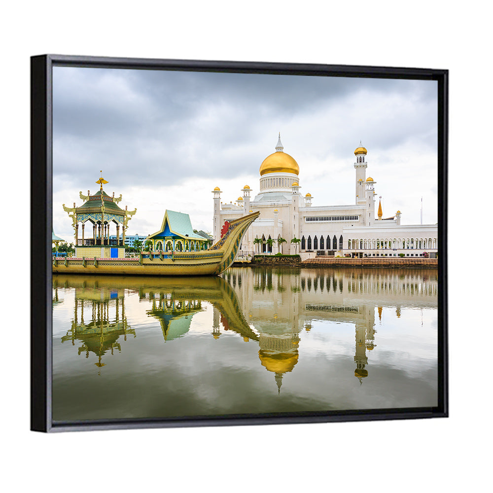 Sultan Omar Ali Saifuddin Mosque Wall Art
