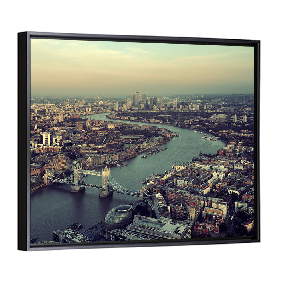 London Rooftop View Wall Art