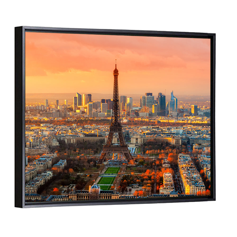 Paris At Twilight Wall Art