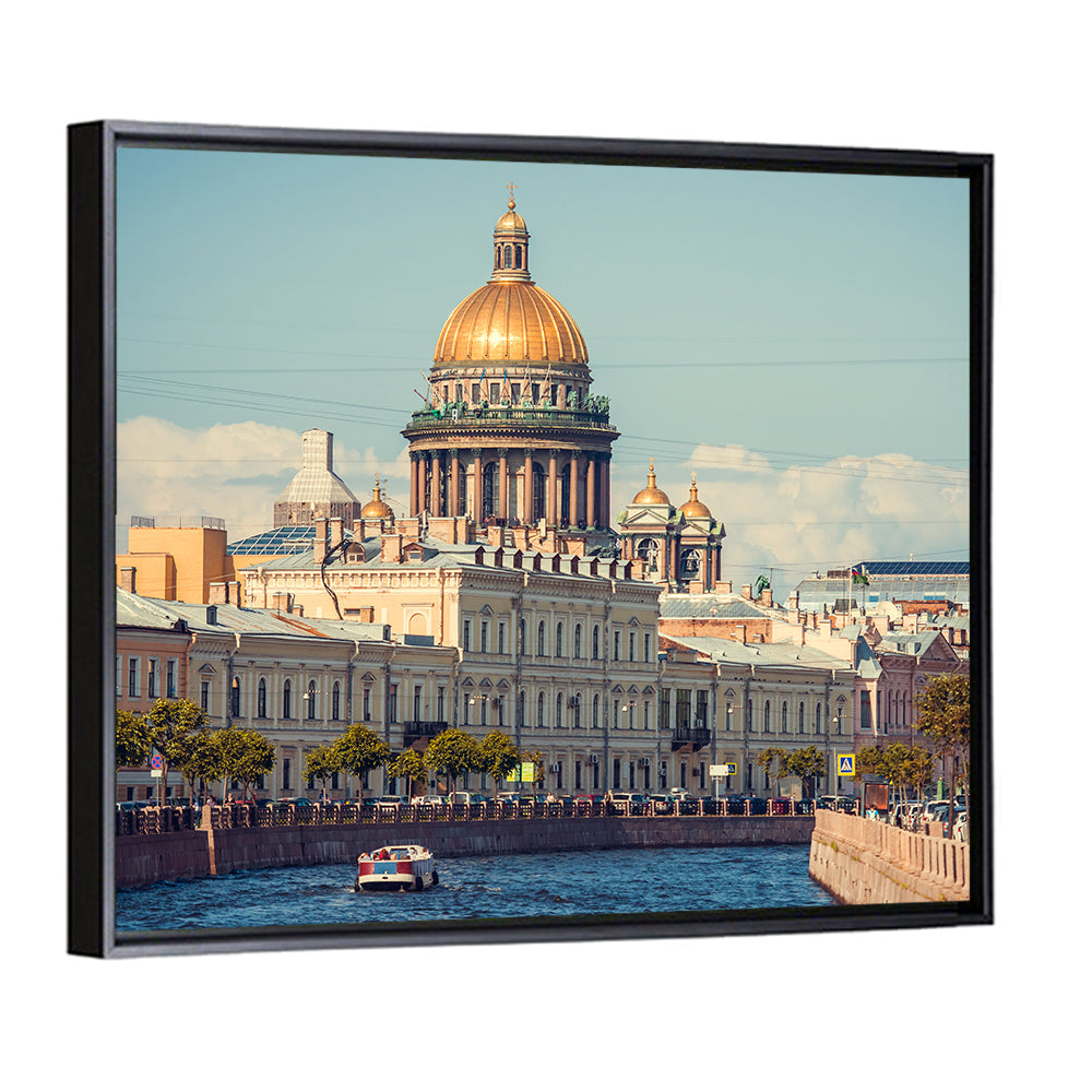 The Dome Of St Isaac's Cathedral Wall Art