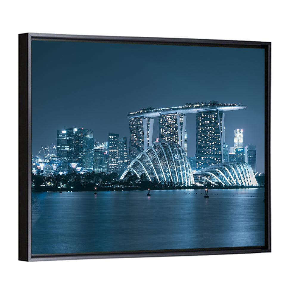 Singapore Skyscaper In Marina Bay Wall Art