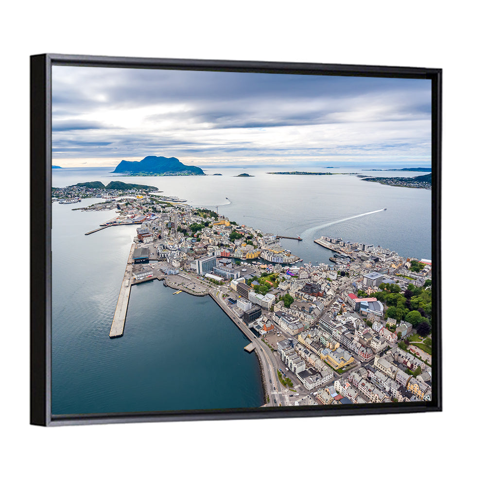 Aksla At City Of Alesund Wall Art
