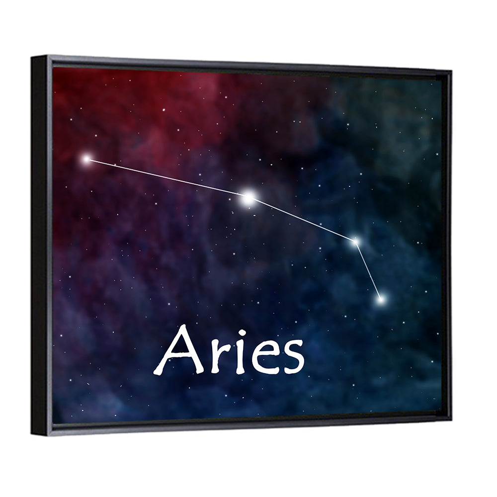 Aries Horoscope Constellation Wall Art