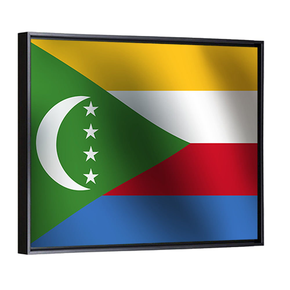 Flag of Comoros Wall Art