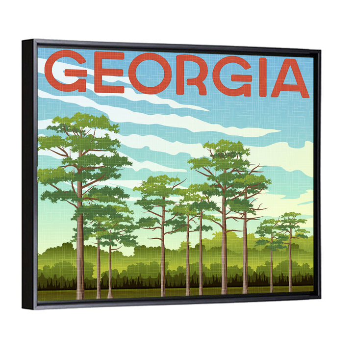 Georgia Cypress Swamp Wall Art
