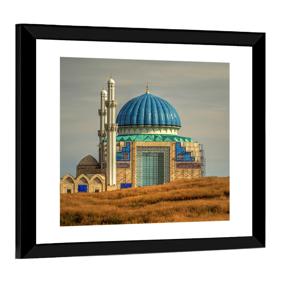 Scenic Mosque In Turkistan Wall Art