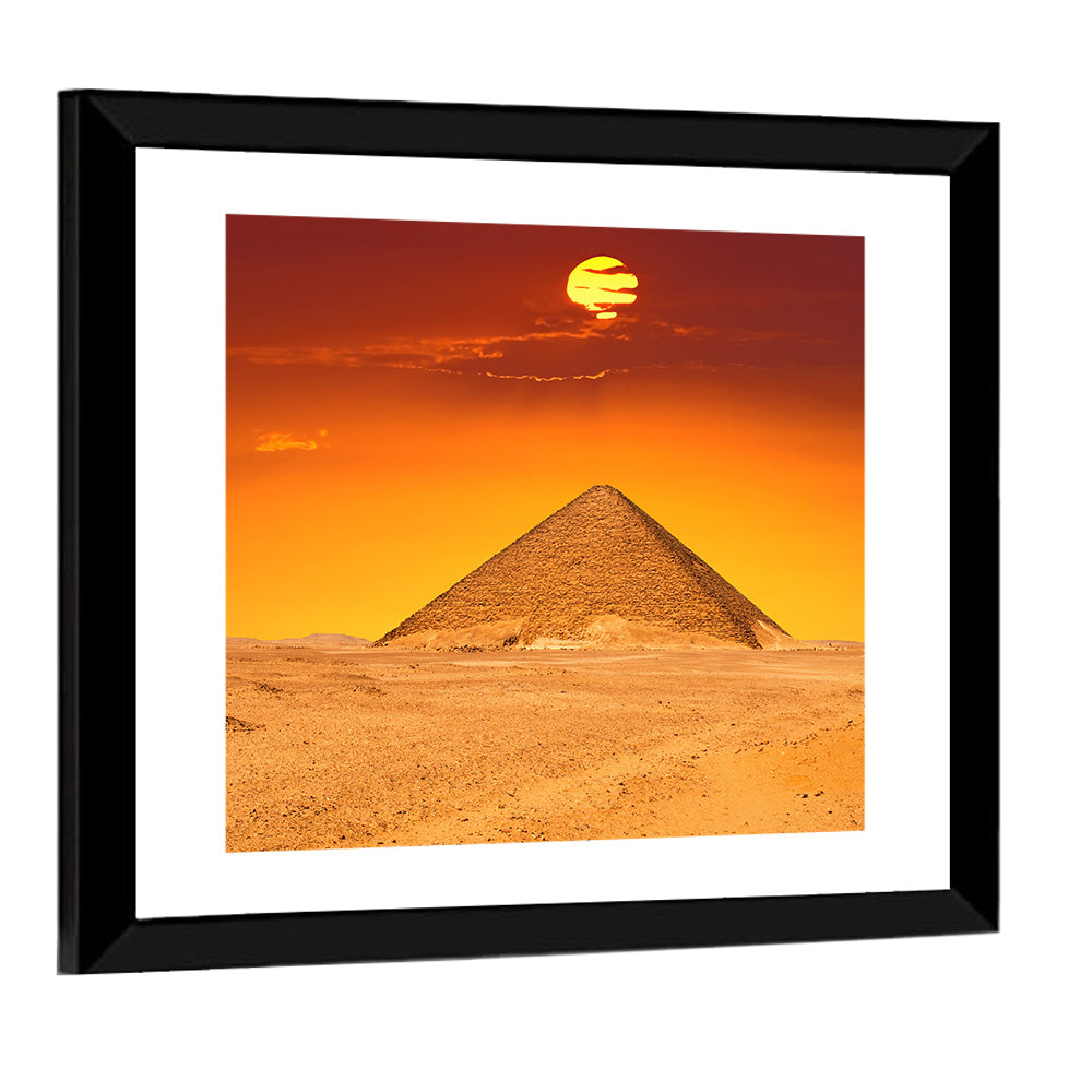 Dashur Red Pyramid Wall Art