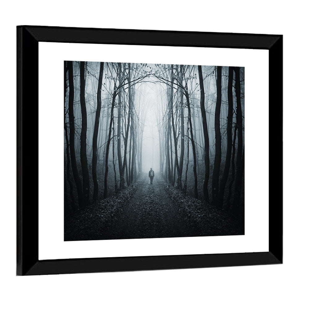 Strange Dark Forest Wall Art