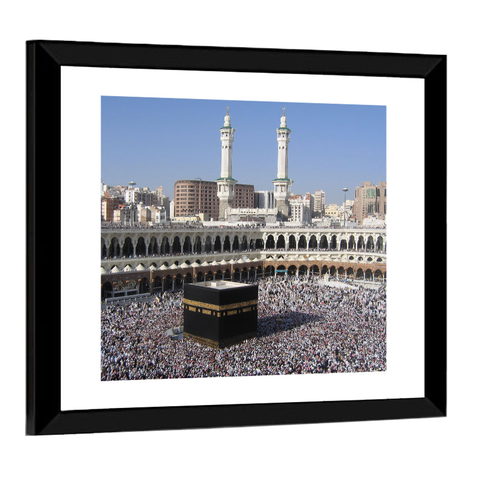 Holy Kaaba In Mecca Wall Art