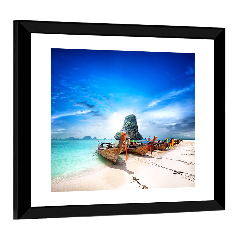 Thailand Tropical Beach Wall Art