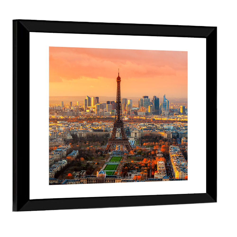 Paris At Twilight Wall Art