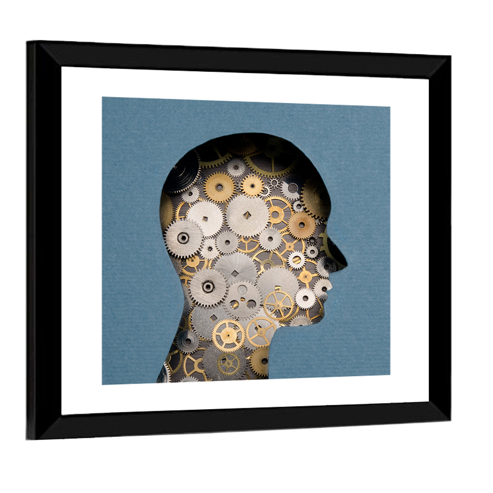 Thinking Mechanism Wall Art