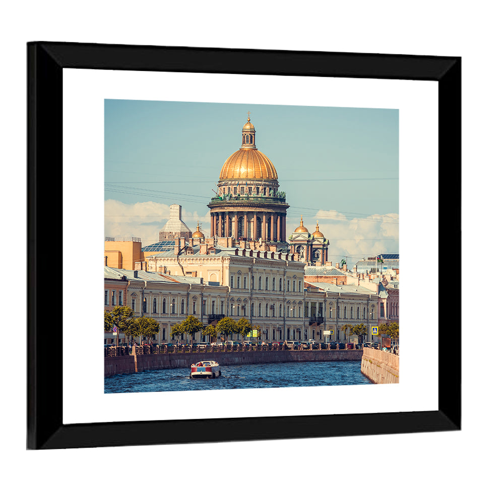The Dome Of St Isaac's Cathedral Wall Art