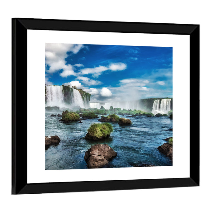 Iguazu Falls, Foz Do Iguaçu Wall Art as a framed print