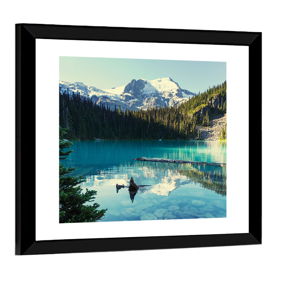 Joffre Lake in Canada Wall Art