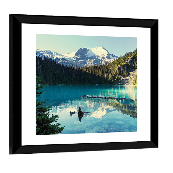 Joffre Lake, Canada Wall Art as a framed print