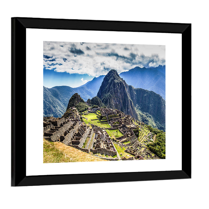 Machu Picchu, Lost City of the Incas Wall Art as a framed print