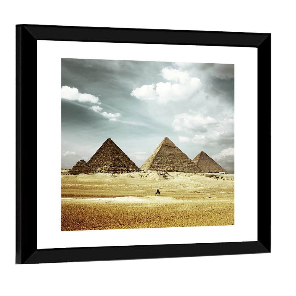 Great Pyramids Giza Valley I Wall Art