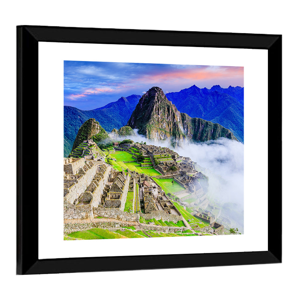 Machu Picchu In Peru Wall Art