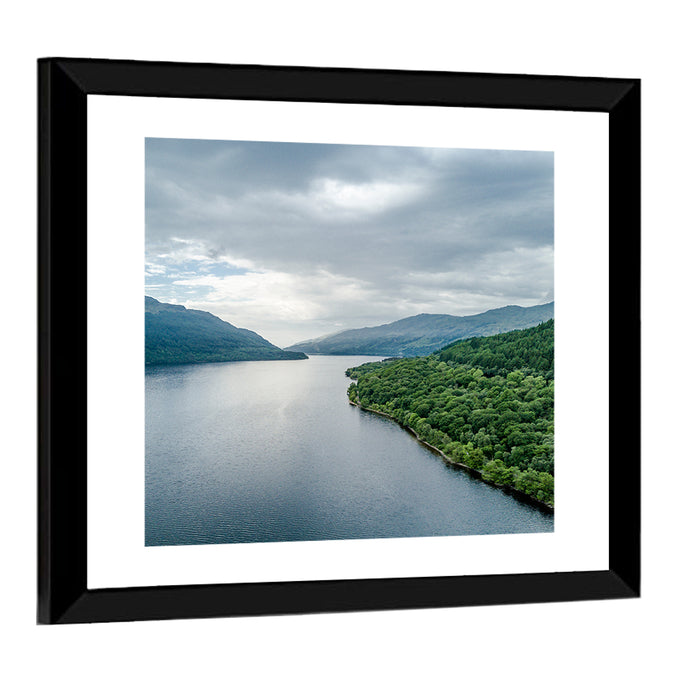 Bonnie Banks of Loch Lomond Wall Art as a framed print